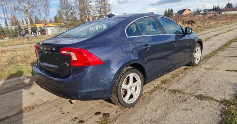 Volvo S60 cena 27900 przebieg: 210128, rok produkcji 2013 z Sulęcin małe 92